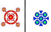 mecha war symbol