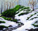 snow melts, spring comes